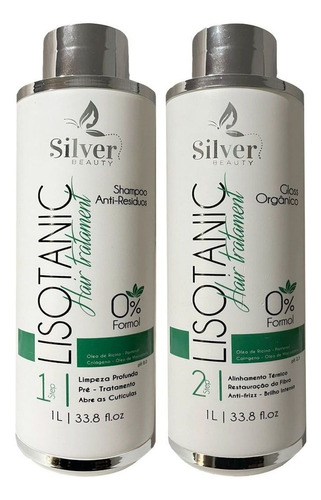 Tratamento Térmico Organico Lisotanic Silver Beauty