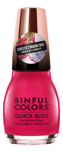 Esmalte Para Uñas Quick Bliss Tropicals Dragn Sinful Colors