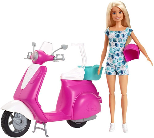 Barbie Paseo Sobre Ruedas Original Mattel 