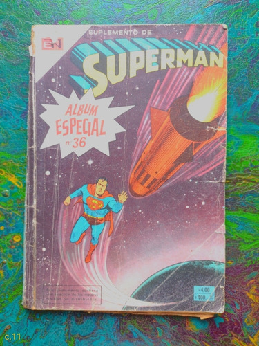 Revista Suplemento De Superman N°36 1972