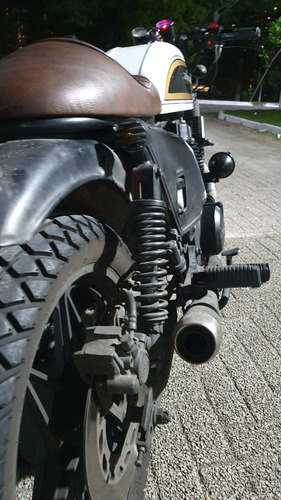 Cb 450 Custom - Customizada Cafe Racer - Branca