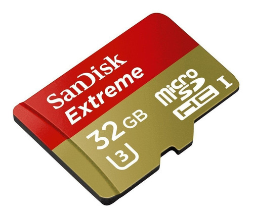 Memoria Micro Sd Sandisk 32gb Extreme 100 Mb/s Clase 10