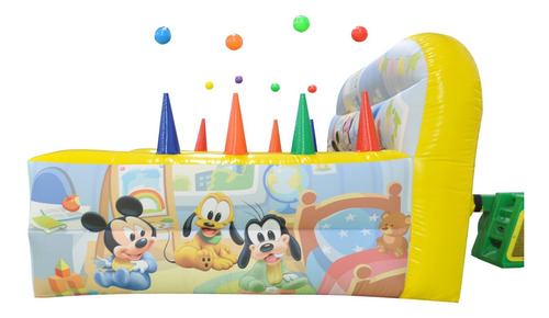 Piscina De Bolinhas Baby Disney Com Motor Soprador