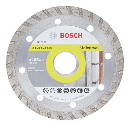 Disco Diam Bosch Turbo 675