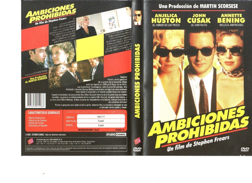 Ambiciones Prohibidas - Dvd Original - Buen Estado