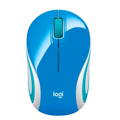 Mouse Logitech M187 Inalambrico Pc - Azul