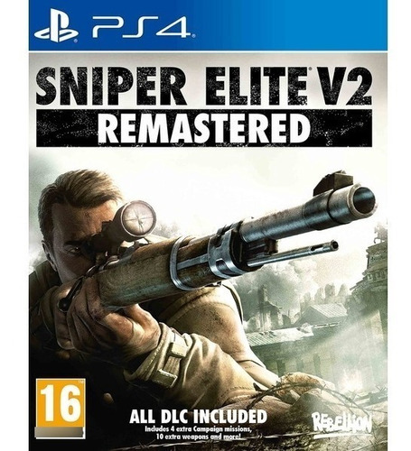 Sniper Elite V2 Remastered Ps4 Fisico Sellado Ade Ramos