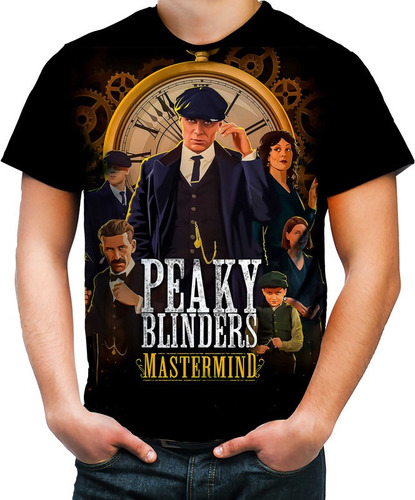 Camiseta Camisa Peaky Blinders Thomas Shelby Unissex  02