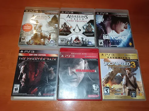 Ps3 Hen 4.91 Libre + 1 Control + 6 Juegos Físicos Originales (Usado)