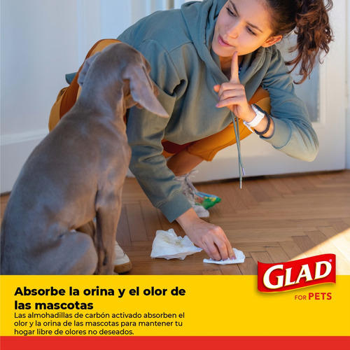 Tapete Entrenador Para Perro, 5 Capas Ultra Absorbentes 14pz