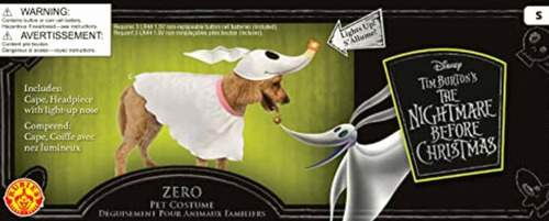 Rubie's Disney: Nightmare Before Christmas Zero Pet Costume
