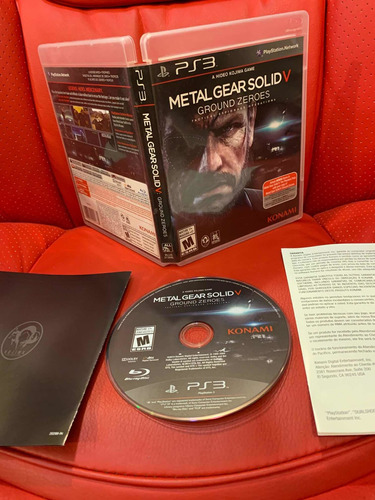 Juego Playstation 3 Metal Gear Solid V Ground Zeroes