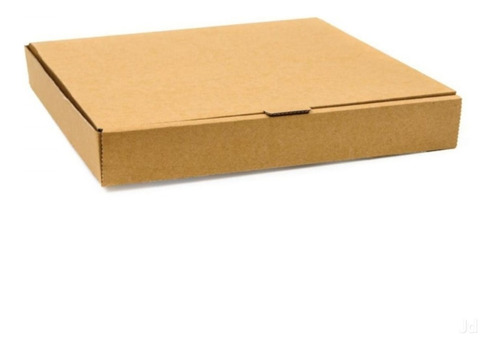 100 Cajas Rectangular Pizza 45x25x4cms Microcorrugado Kraft