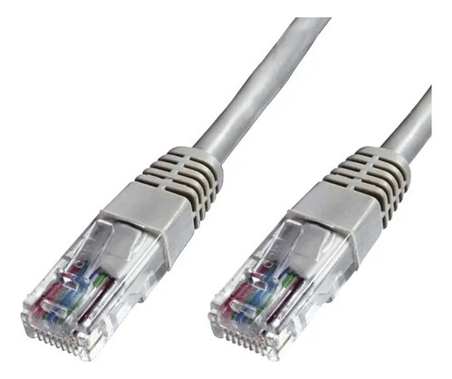 Patch Cord Cat6 3 Mts Gris Pack 10unidades