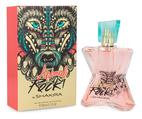 Fragancia Para Dama Shakira Animal Rock 80ml Edt Spray