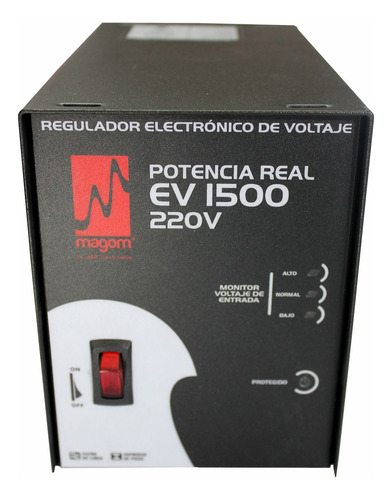 Regulador Estabilizador Ev1500 220sb Magom 1,5kva 220v 