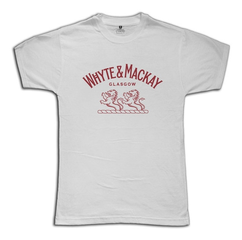 Remera Whyte & Mackay Whisky Mujer Hombre Algodon Talles