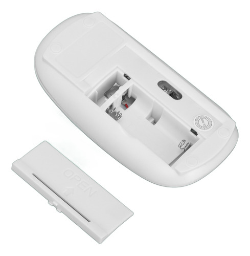 Combinação De Teclado E Mouse Sem Fio 2.4g Usb Ultraslim