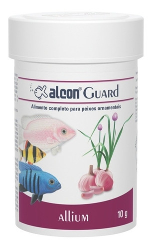 Ração Para Peixes Ornamentais - Alcon Guard Allium 10g Full