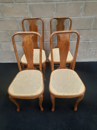 Antiguo Juego 4 Sillas Mod 442 Thonet Originales