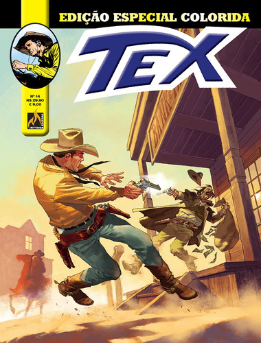 Tex edição especial colorida Nº 14, de Boselli, Mauro. Editora Edições Mythos Eireli,Sérgio Bonelli Editore, capa mole em português, 2020