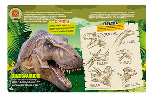 Libro Gigante De Dinosaurios Lenticular