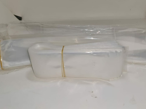 Imagen 2 de 2 de Bolsas Cubo Helados Artesanales 4x25cm (100 Un) Gruesa Firme