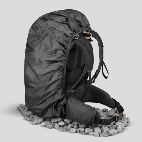 Capa De Chuva Para Mochilas De 40 A 60 Litros Cor Laranja-tijolo