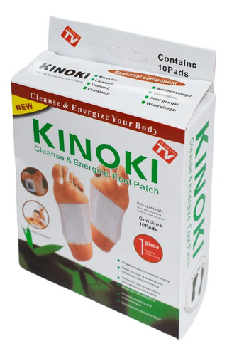 Parche Desintoxicante Kinoki Para Pies Relajante