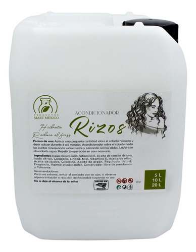 Acondicionador Para Rizos 20 Litros