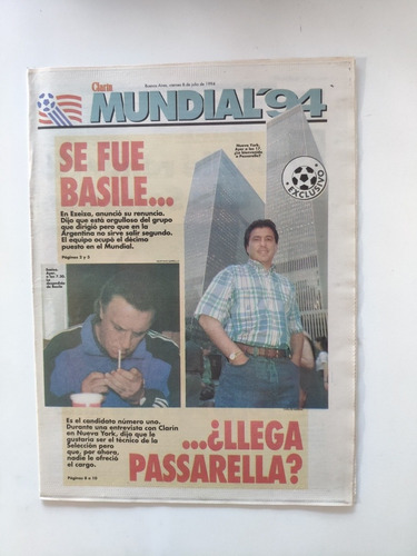 Diario Clarín Mundial Usa 94 Cobertura Completa 32 Ejs (Usado)