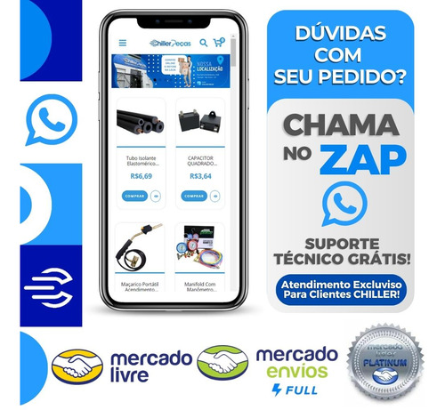 Hélice Trane 32° Graus 4 Pás - Fan00064b - F10s08a-2632