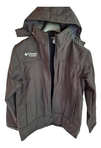 Campera Columbia De Neopreno Titanium Talle M,con Capucha