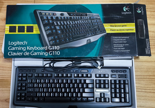 Teclado Logitech Gaming G110 Rgb Programable Macros