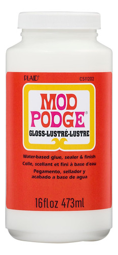 Mod Podge Gloss Sealer, Glue & Finish: All-in-one Craft S...