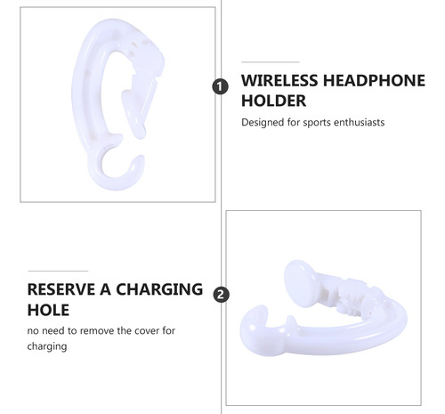 Soporte Para Auriculares Inalámbrico De 2 Piezas, Compatible