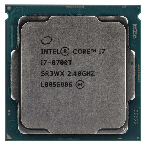 Procesador gamer Intel Core i7-8700T CM8068403358413  de 6 núcleos y  4GHz de frecuencia con gráfica integrada