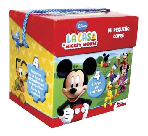 Libros Infantiles Mi Pequeño Cofre La Casa Mickey Mouse