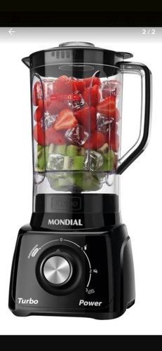 Imagem 2 de 2 de Liquidificador Portátil Mondial Turbo Power L-99 2.2 L Preto