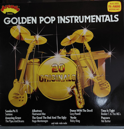 Vinilo, Golden Pop Instrumentals, 20 Originals, Lp Varios