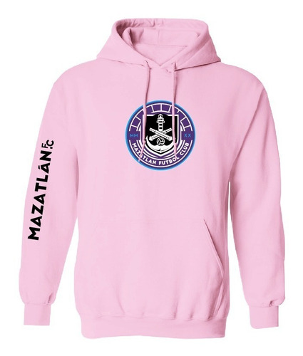 Sudadera Mod Liga Mx Mazatlán Futbol Club Pink