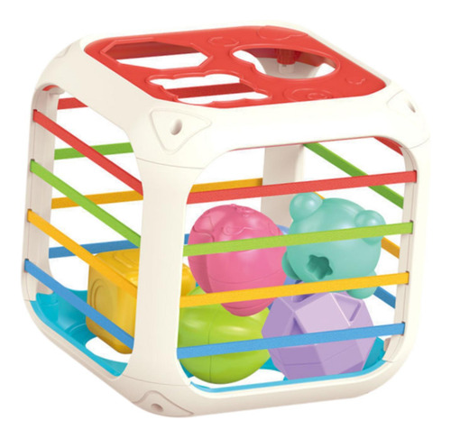 Actividad Cube Bin De Forma Sensorial Bloques Accesorios