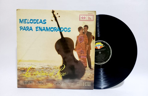 Disco Lp Los Violines De Pego / Melodias Para Enamorados