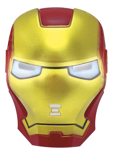 Mascara Con Luz Iron Man Avengers Heroes Marvel Original Ed