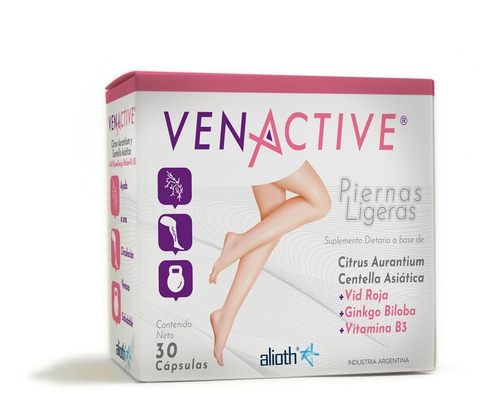 Venactive Piernas Ligeras Circulatorio X 30 Caps.