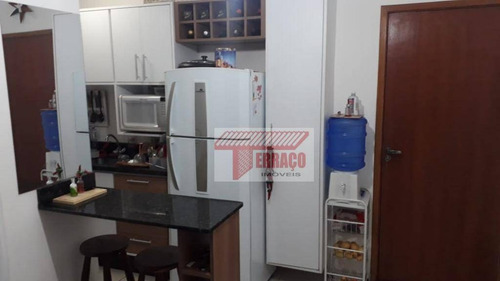 Imagem 6 de 7 de Apartamento Com 2 Dormitórios À Venda, 47 M² Por R$ 235.000,00 - Vila Linda - Santo André/sp - Ap2819