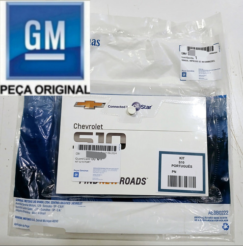 Manual Do Proprietário Gm S10 2020 2021 2022 Lt Ltz Ls Advan