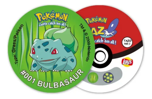 Pokemón 160 Tazos Alternativos Inglés + Caja Regalo Navidad