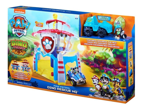 Patrulha Canina Paw Patrol Dino Rescue Hq