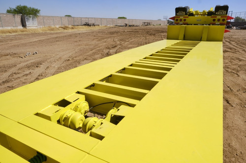 Lowboy 60 Ton Perfil Bajo Extensible Cuello Desmontable